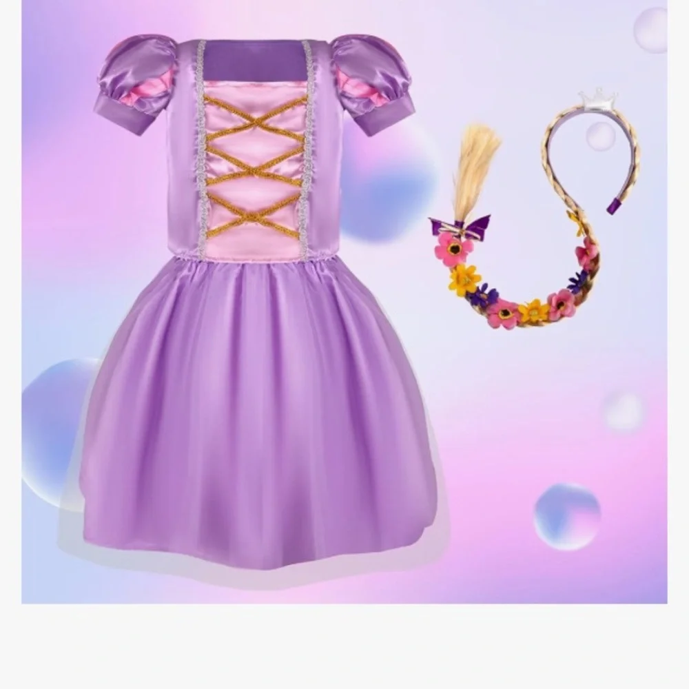 💜👸🏻Purple Princess👸🏻💜Kids Costume🌟NEW🌟